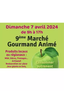 9ème Marché Gourmand Animé